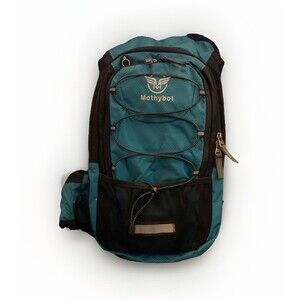 Mothybot Hydration Backpack 2L Insulated Water Bladder Aqua Blue Hiking Festival